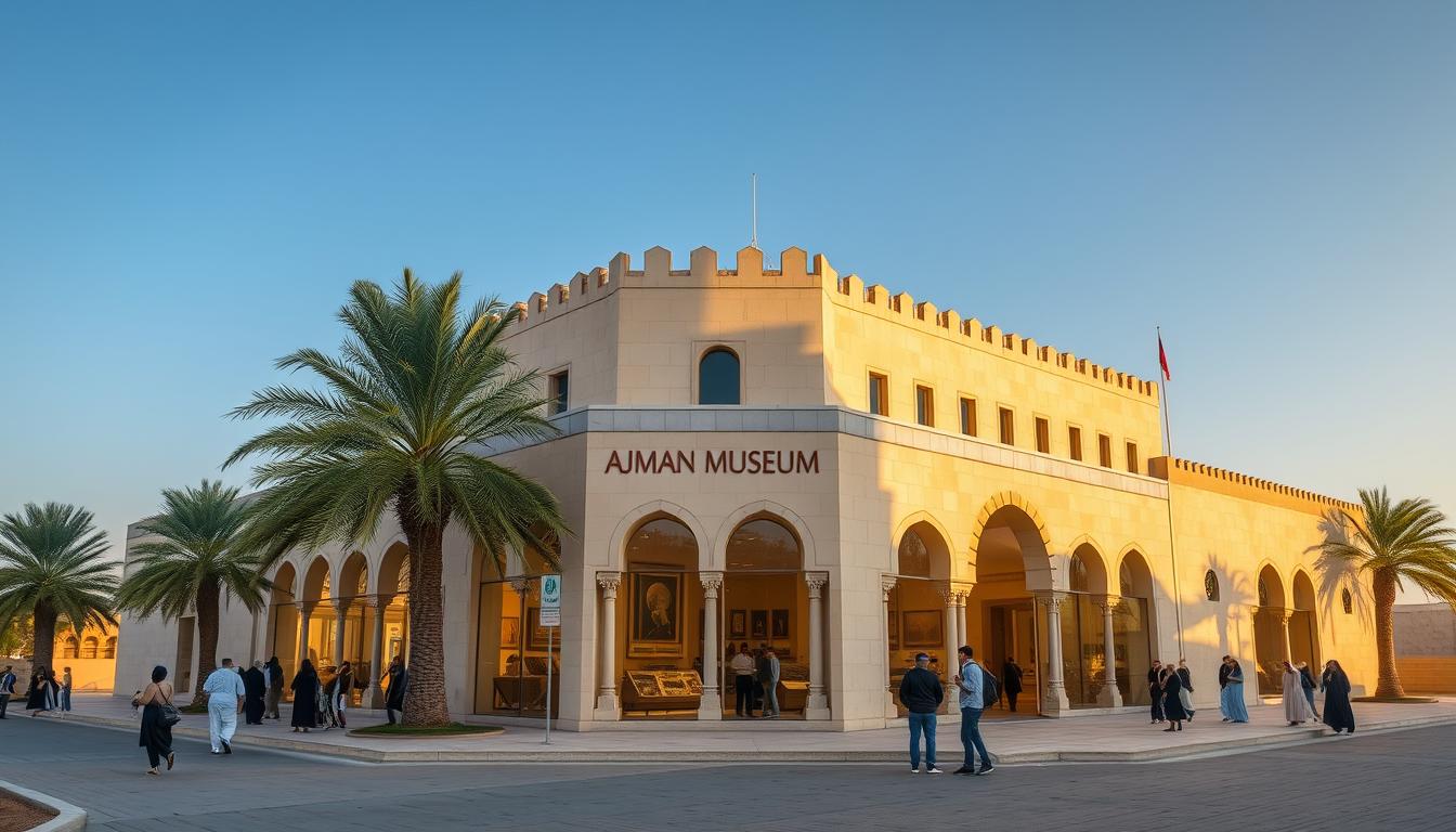 Ajman museum visit