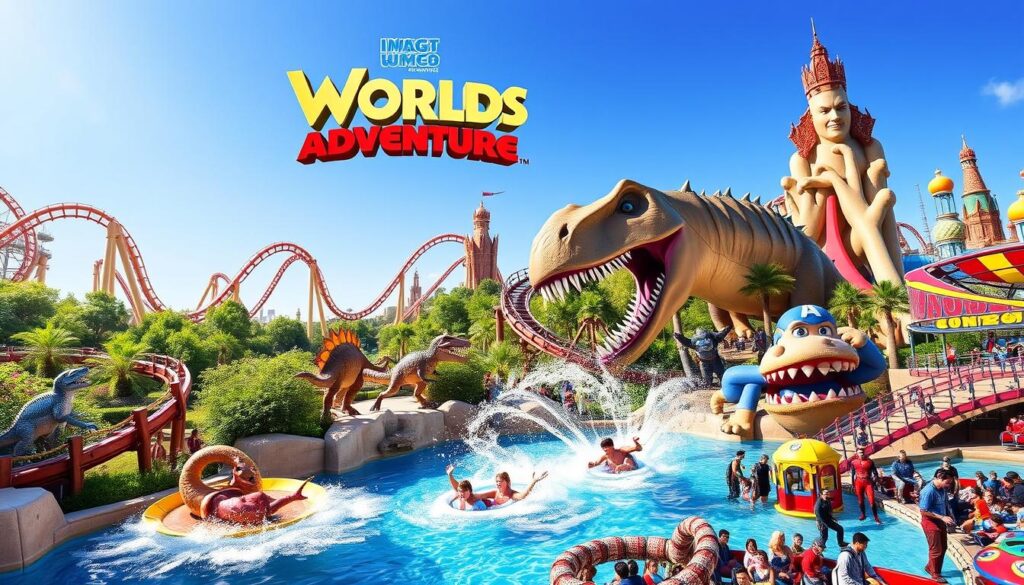 Best rides IMG Worlds Dubai