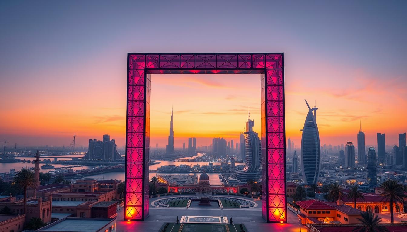 Dubai Frame history