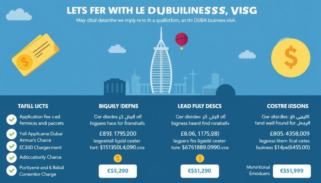 Dubai business visa fees