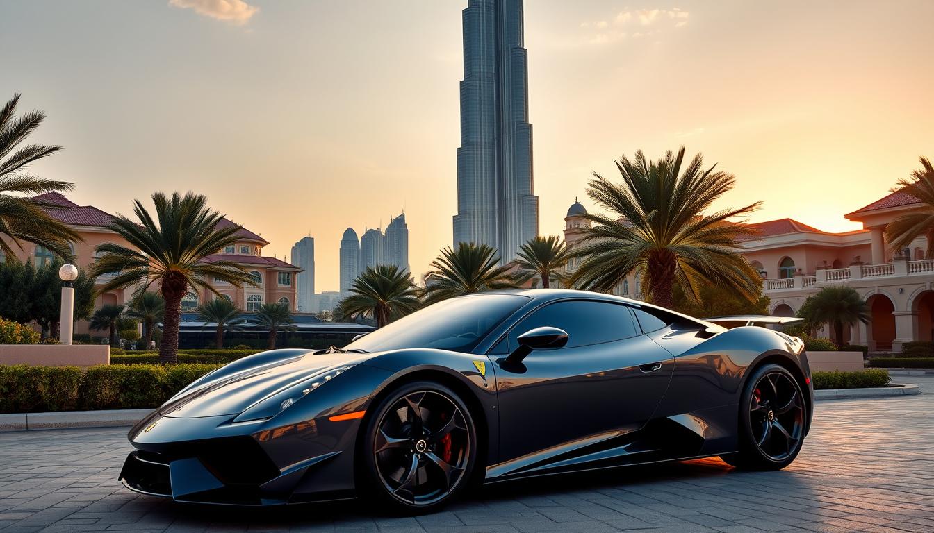 Exotic car rental Dubai