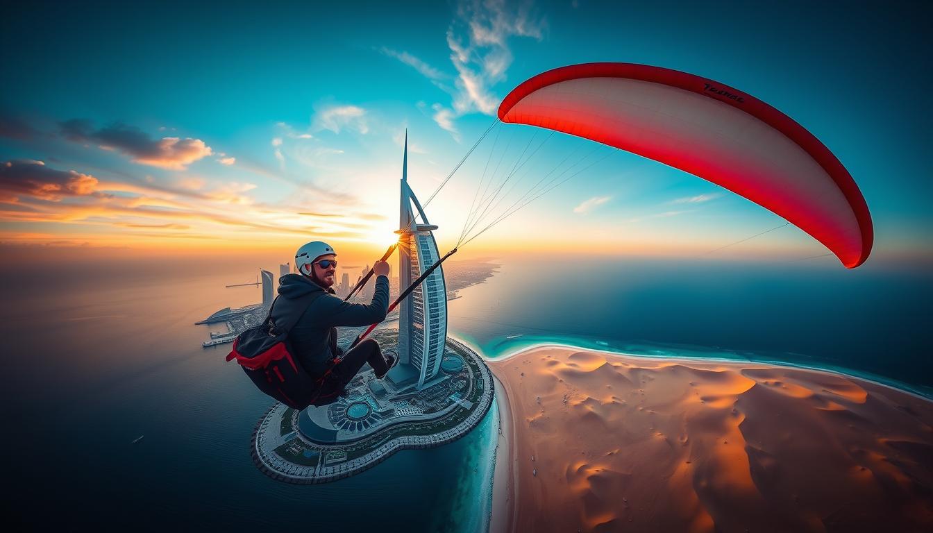 Extreme sports solo Dubai