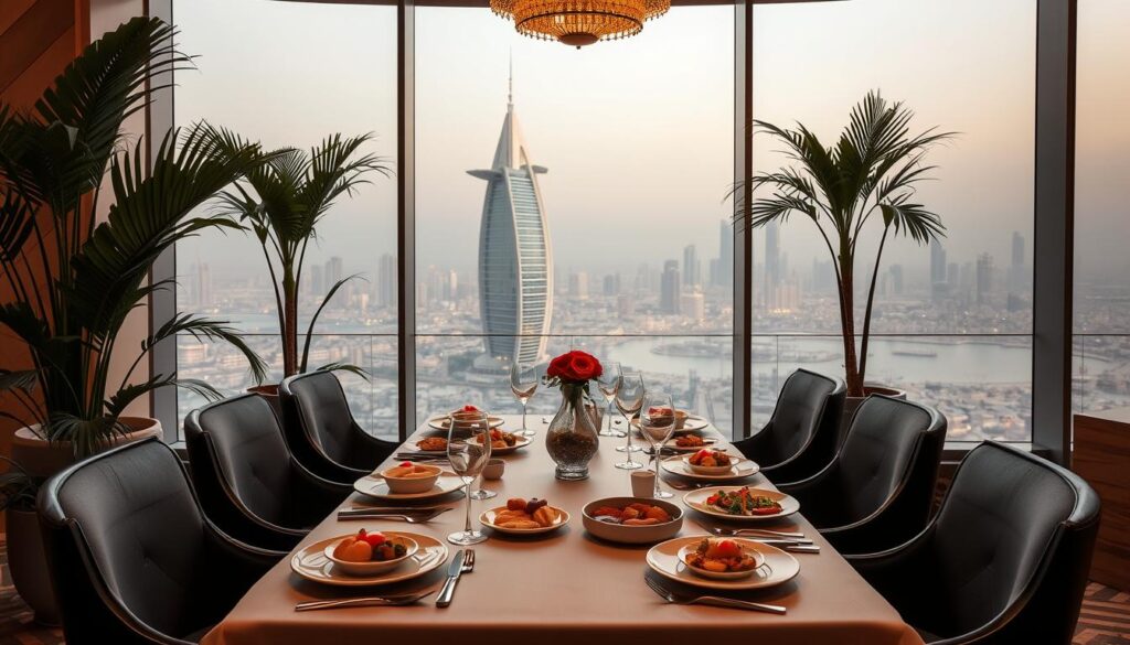 Fine dining Dubai