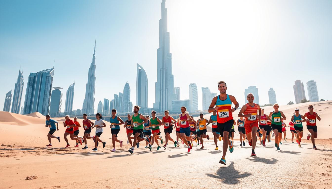 Marathon training Dubai