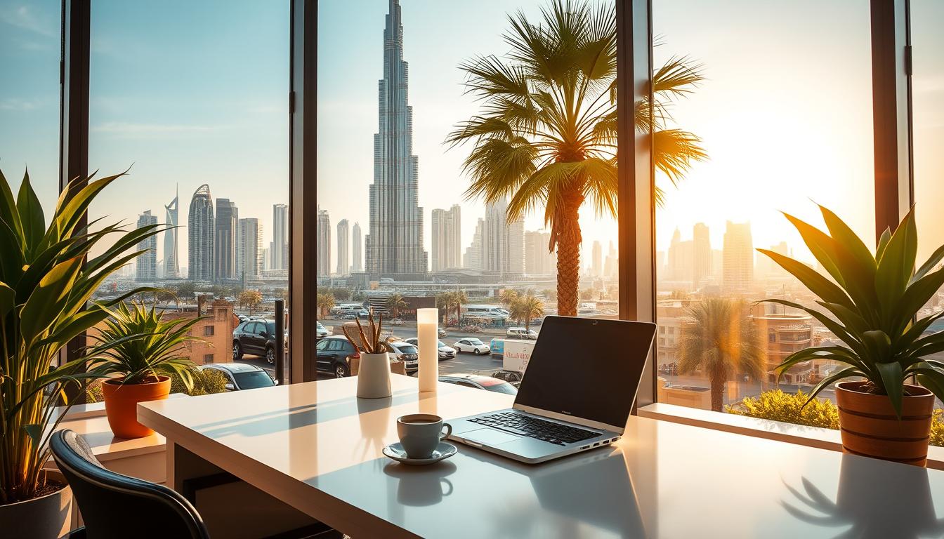 Working remotely from Dubai